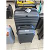 Image 1 : Delsey Paris 2-Piece Grey Suitcase Set