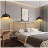 Image 1 : AOJUNSANSAN Plug In Pendant Hanging Light New