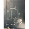 Image 6 : Kohler Stainless Steel 47L Step Trash Can