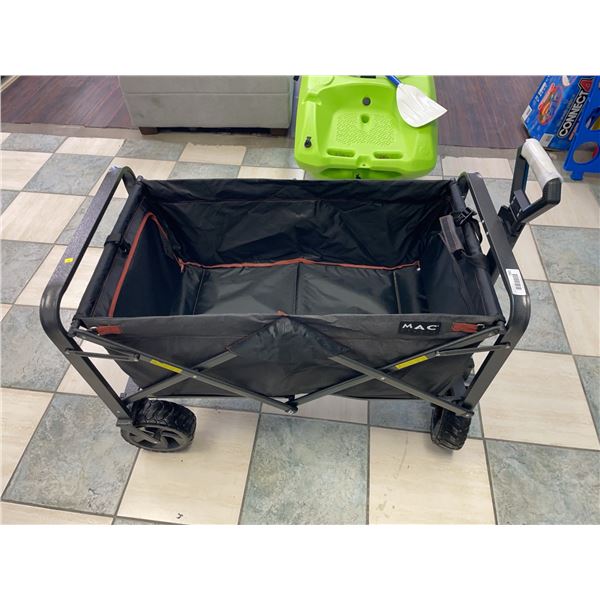 Mac Sports Collapsible Utility Wagon Black Frame