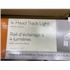 Image 5 : Landon & Co. 4-Head Track Light, White Metal