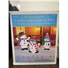 Image 1 : Snowman Family Outdoor LED Light Decoration Set