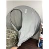 Image 3 : Cacoon Hanging Chair 70 Inch Diameter Grey