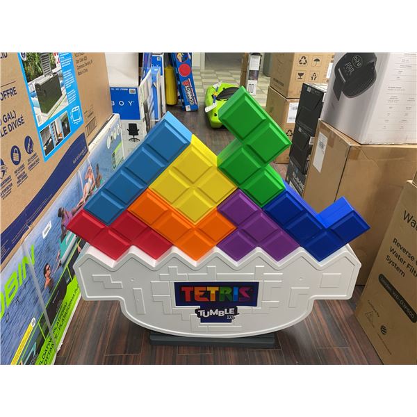 Tetris Tumble XL Giant Game Set With Blocks And Dice