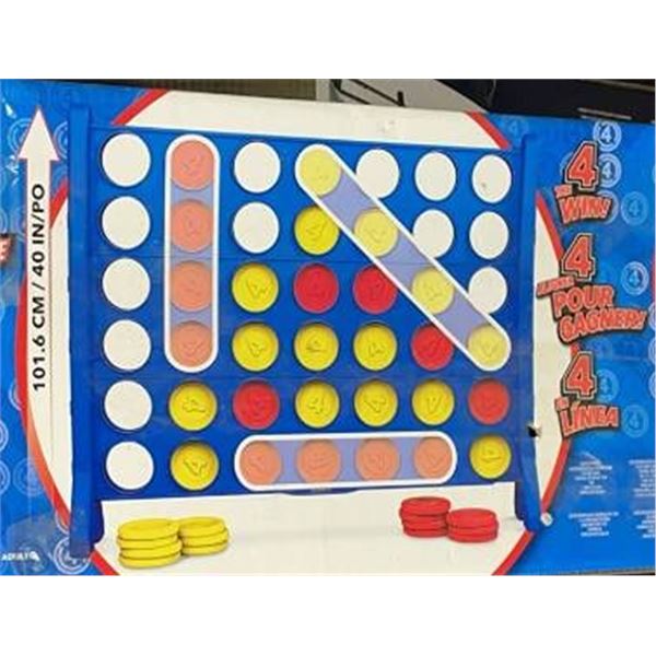 Connect 4 Giant Edition 40 Inch Complete Set
