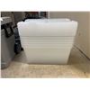 Image 4 : IRIS 45QT Clear Storage Bin with Buckles, 6-pack