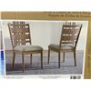 Image 4 : Northridge 2 Pack Wood Dining Chairs