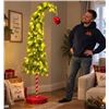 Image 1 : 6 ft Artificial Christmas Tree with 150 LED Lights