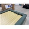 Image 9 : Large Upholstered Platform Bed Frame 101x80x33in