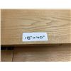 Image 13 : Oak Extendable Dining Table with 6 Upholstered Chairs 18x40"