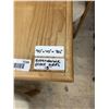 Image 9 : Oak Extendable Dining Table with 6 Upholstered Chairs 18x40"