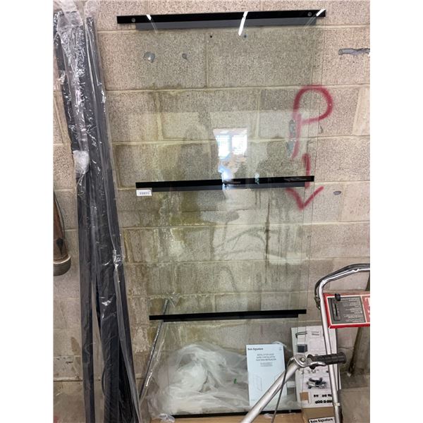 Bain Signature Leona 60" Black Matte Shower Door