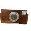 Image 1 : Orval Wood Case Mantel Clock Approx 18x6x9in