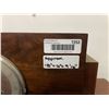 Image 6 : Orval Wood Case Mantel Clock Approx 18x6x9in