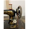 Image 18 : Singer Treadle Sewing Machine with Cabinet and Stool
