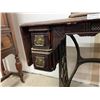 Image 7 : Singer Treadle Sewing Machine with Cabinet and Stool