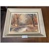 Image 11 : 3 Framed Landscape Paintings Assorted Sizes
