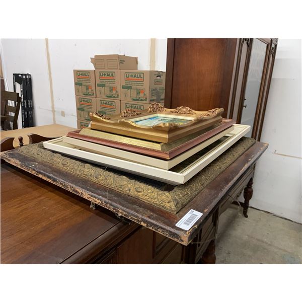 3 Framed Landscape Paintings Assorted Sizes
