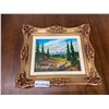 Image 4 : 3 Framed Landscape Paintings Assorted Sizes