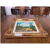 Image 5 : 3 Framed Landscape Paintings Assorted Sizes