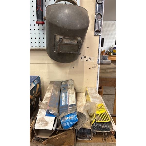 Welding Rods w/Mask
