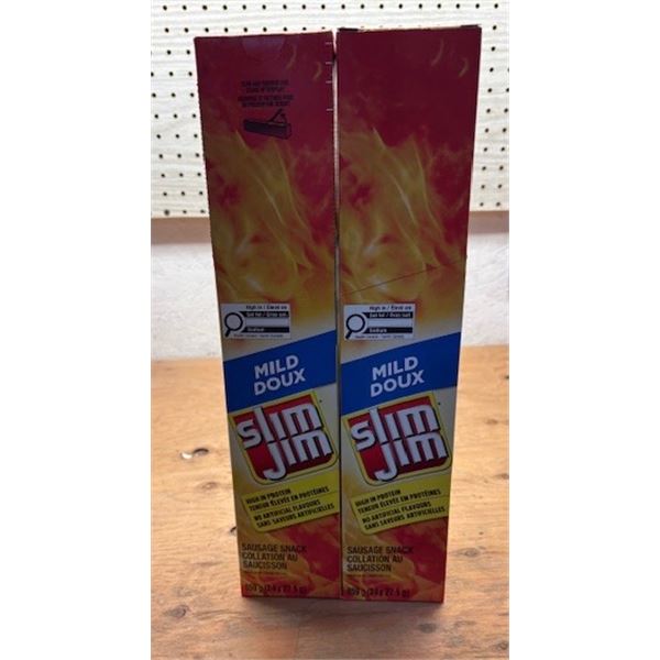 2 pkg. Slim Jims