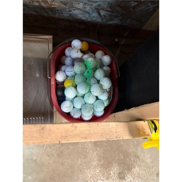 Bucket of Golf Balls