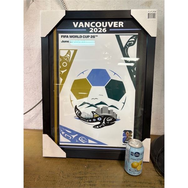 FIFA 2026 Poster w/Frameworth Frame