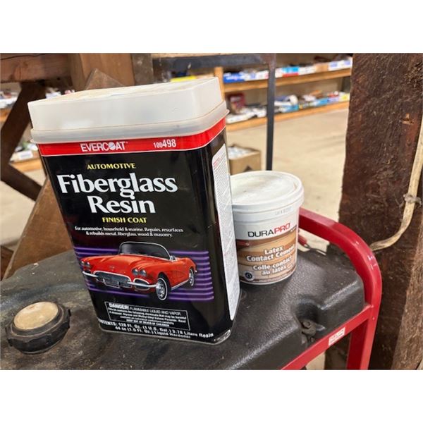 Fibreglass Resin/Latex Cement
