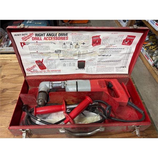 Milwaukee Right Angle Drill
