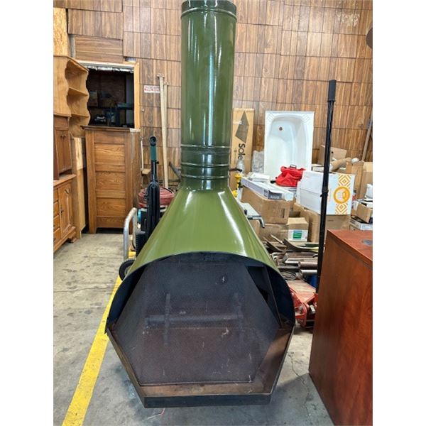 Retro Gas Fireplace