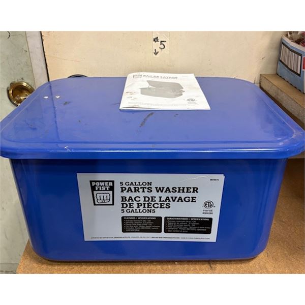 5 Gallon Parts Washer