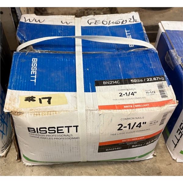 Bissett 2-.25” Common Nails