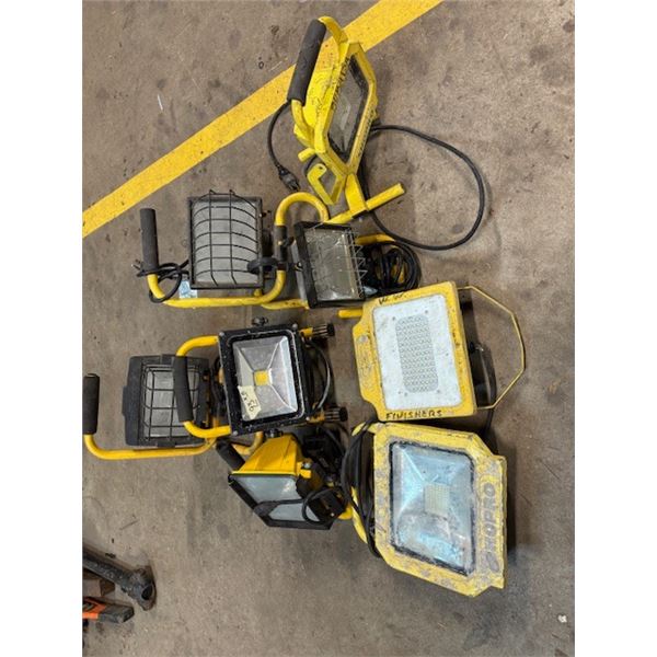 Flood Lamps x 8