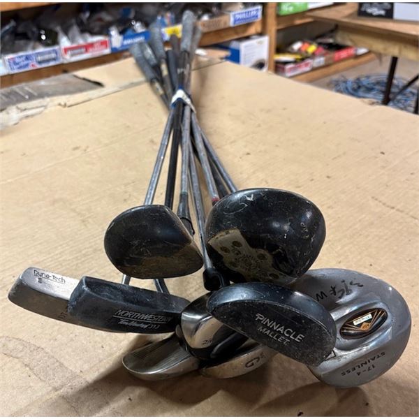 Right Hand Golf drivers/putter/irons