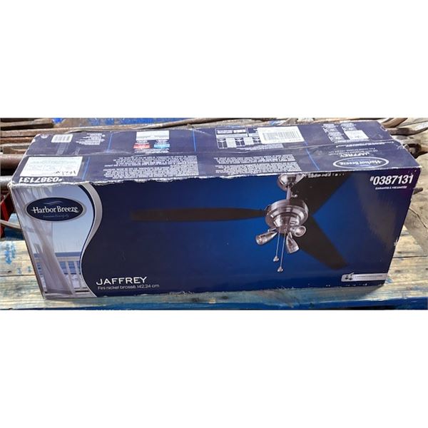Jeffrey Ceiling Fan NEW
