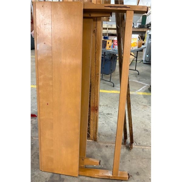 Antique Bed Frame Double Wooden