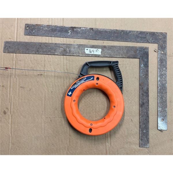 Steel Fish Tape/ Square Rulers