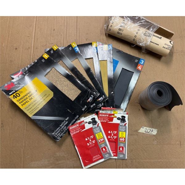 Miscellaneous Sand Paper