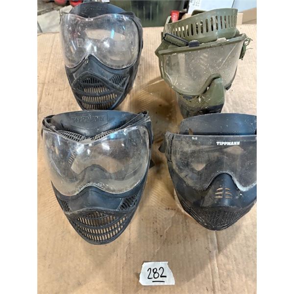 Paintball Masks x 4