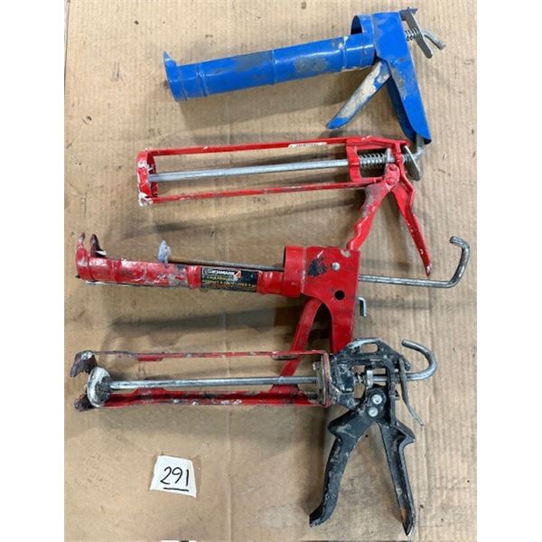 Caulking Guns x 4 (9”)