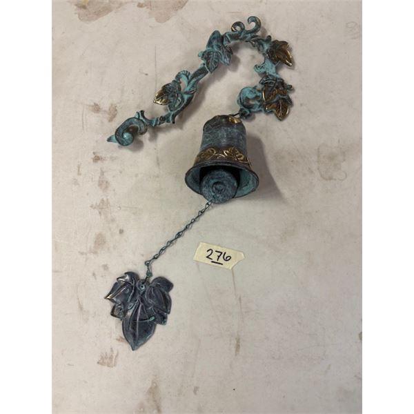 Heavy Brass Wall Dinner Bell