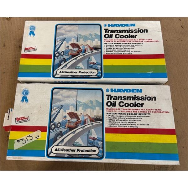 Hayden Transmission Oil Cooler x 2