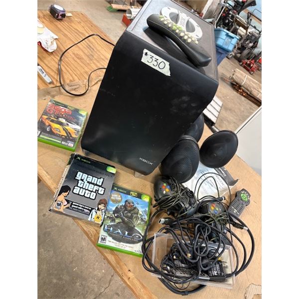 Xbox Subwoofer 5.1 Surround Sound System w/accessories