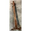 Image 1 : Rustic, solid wood, natural coat rack