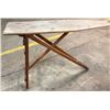 Image 1 : Vintage Solid Wood Ironing Board (4-5’long)