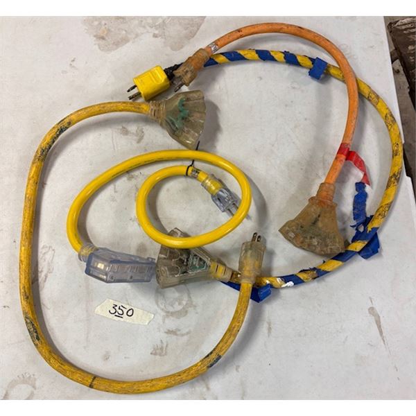 Lighted heavy duty cord x4