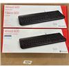 Image 1 : NEW Microsoft Wired 600 Keyboard x2