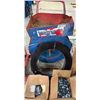 Image 1 : Strapping machine with New strapping and clips