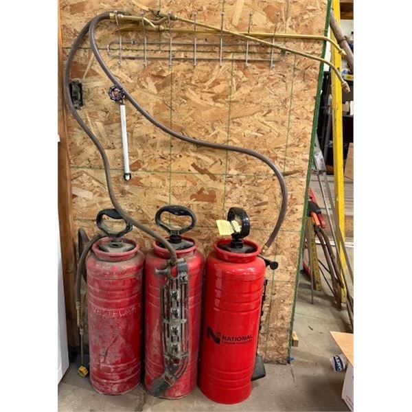 Chaplin Industrial Concrete Sprayer x 3